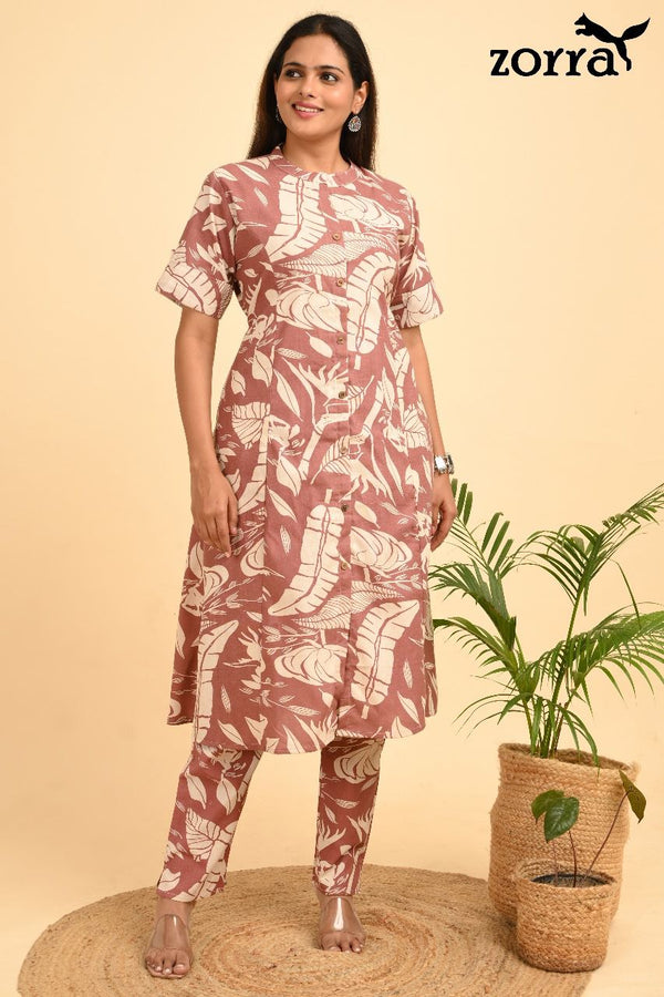 COTTON A-LINE CO-ORD SETS 0334