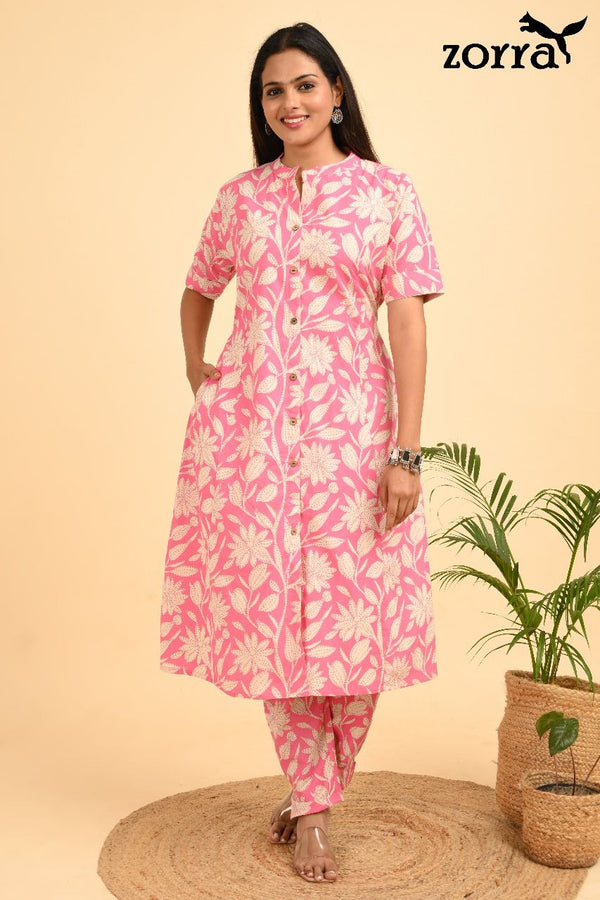 COTTON A-LINE CO-ORD SETS 0333