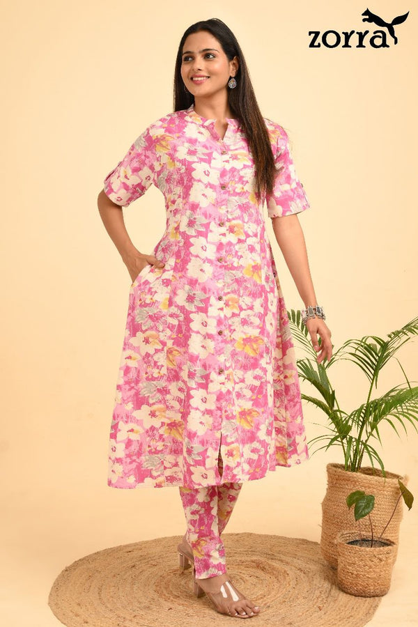 COTTON A-LINE CO-ORD SETS 0339