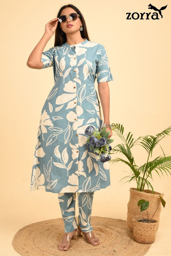 COTTON A-LINE CO-ORD SETS 0343