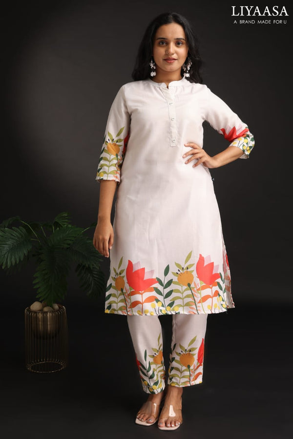 LINEN SLUB COTTON CORD SETS 0452