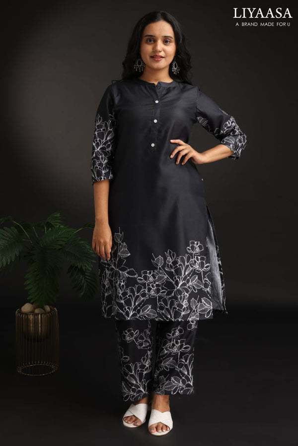 LINEN SLUB COTTON CORD SETS 0452