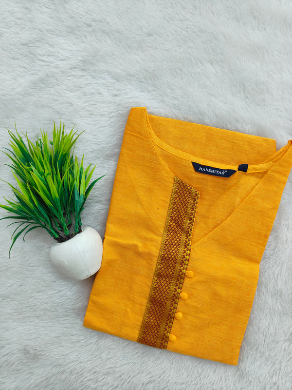 TRADITIONAL MANGALGIRI COTTON KURTIS 0233