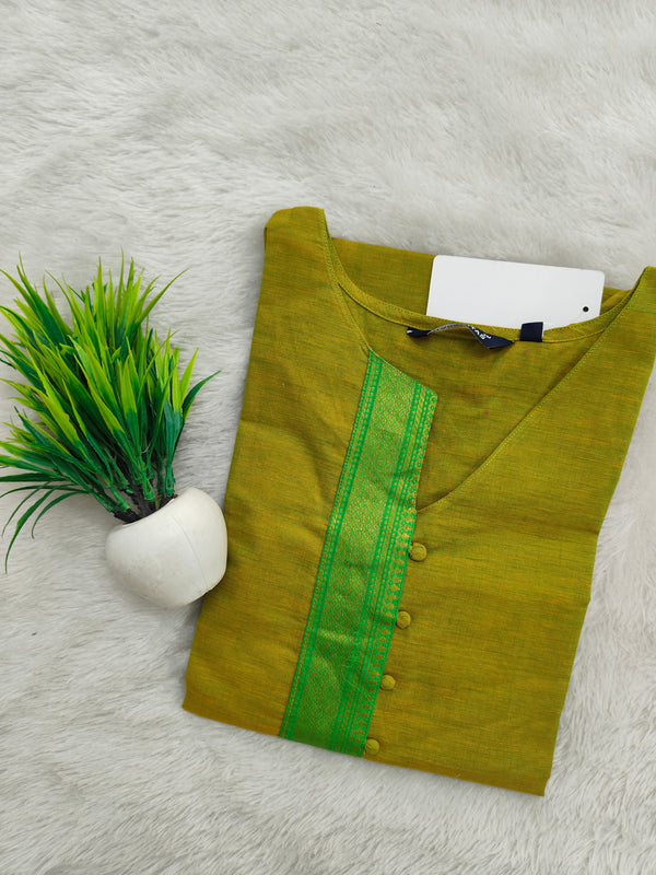 TRADITIONAL MANGALGIRI COTTON KURTIS 0234