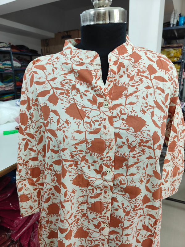 LONG STRAIGHT CUT KURTIS
