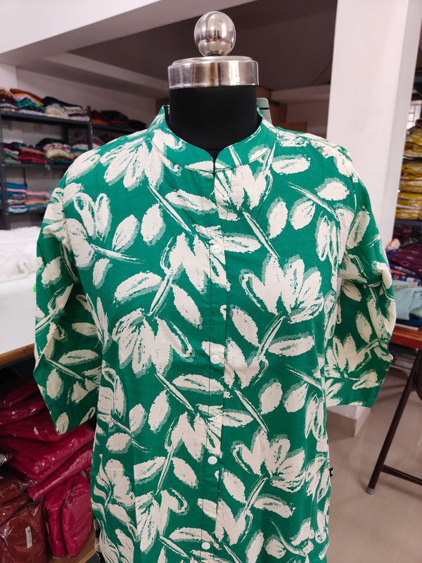 LONG STRAIGHT CUT KURTIS