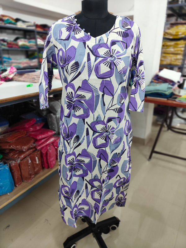 FLEX COTTON KURTIS 0007