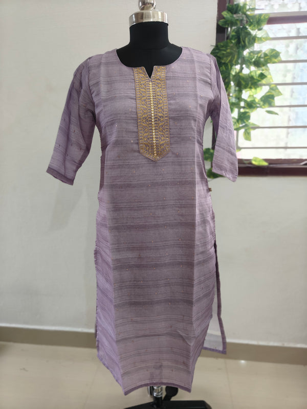 CHANDERI SILK KURTIS 0025