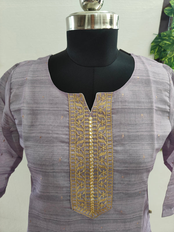 CHANDERI SILK KURTIS 0025