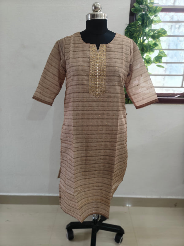 CHANDERI SILK KURTIS 0026