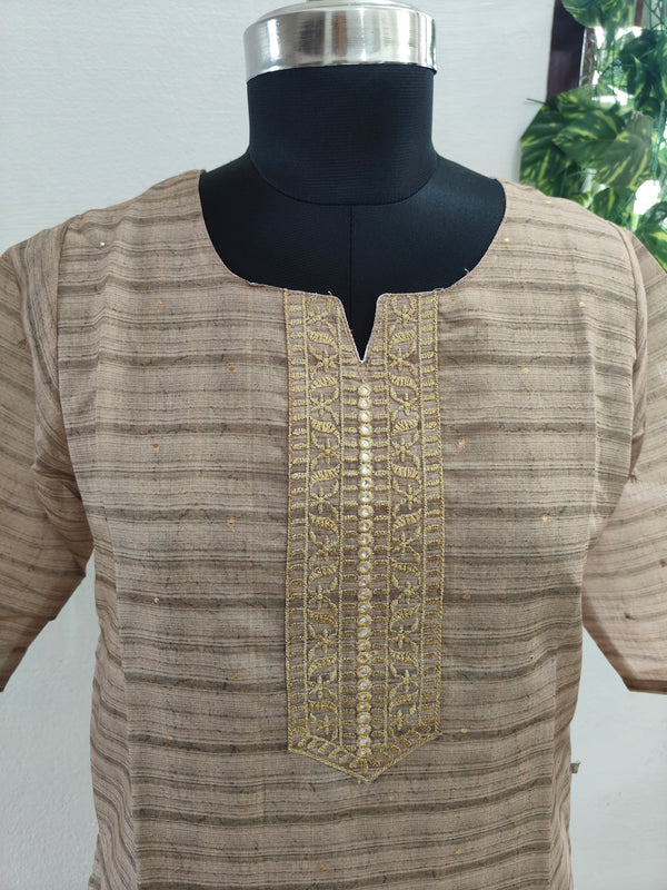 CHANDERI SILK KURTIS 0026