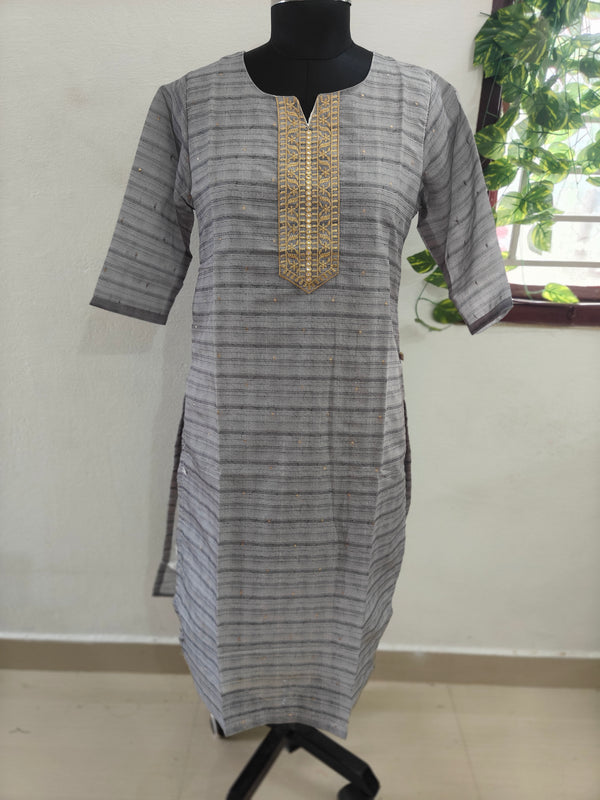 CHANDERI SILK KURTIS 0027