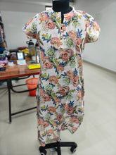 LINEN SHORT SLEEVE KURTIS 0041