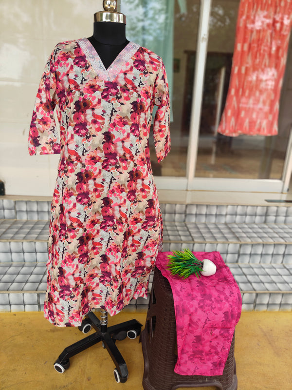 DIGITAL PRINTED COTTON SETS 0054