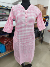 COTTON POPCORN KURTIS 0035