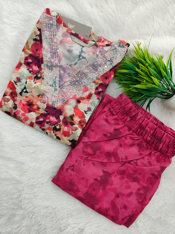 DIGITAL PRINTED COTTON SETS 0054