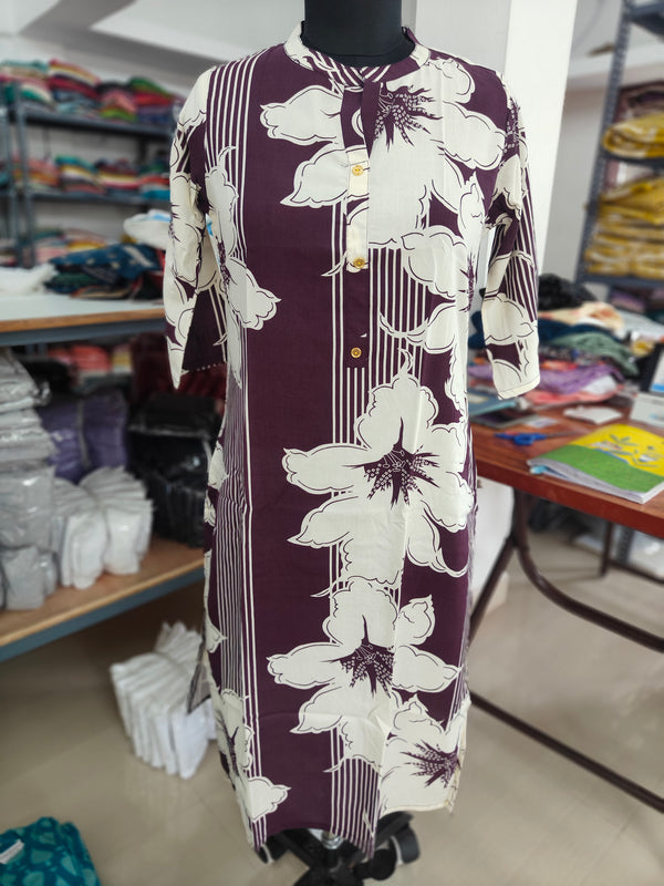OFFICE WEAR KURTI+ JEGGINGS 0100