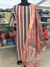 CHANDERI SILK KURTI + DUPATTA 0254