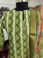 CHANDERI SILK KURTI + DUPATTA 0252