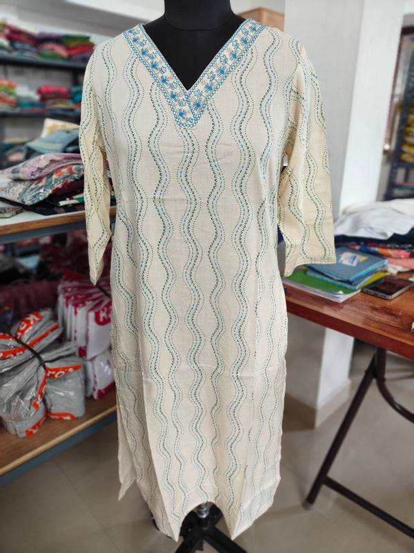 BUDGET FRIENDLY OFFICE &COLLEGE WEAR KURTIS 0283