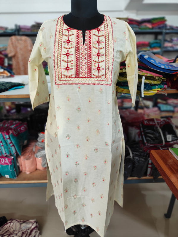 BUDGET FRIENDLY OFFICE &COLLEGE WEAR KURTIS 0456