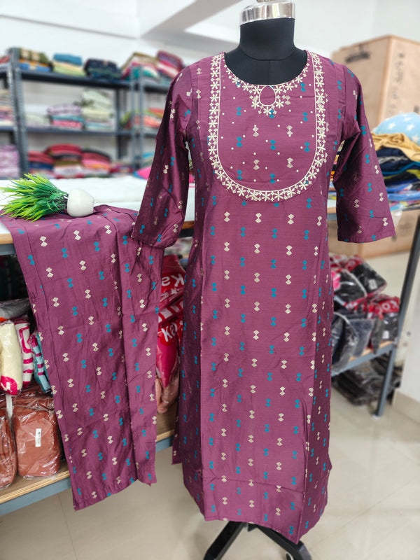 PREMIUM SILK COTTON ETHNIC WEAR 0329