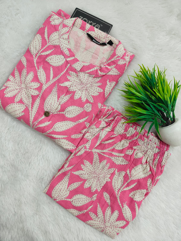 COTTON A-LINE CO-ORD SETS 0333
