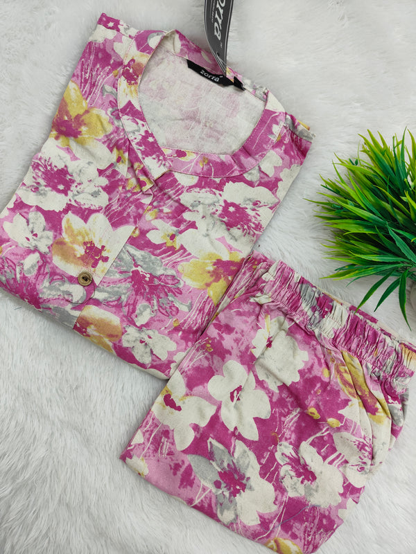 COTTON A-LINE CO-ORD SETS 0339