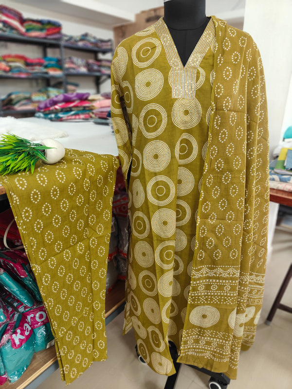 COTTON SALWAR SETS 0444