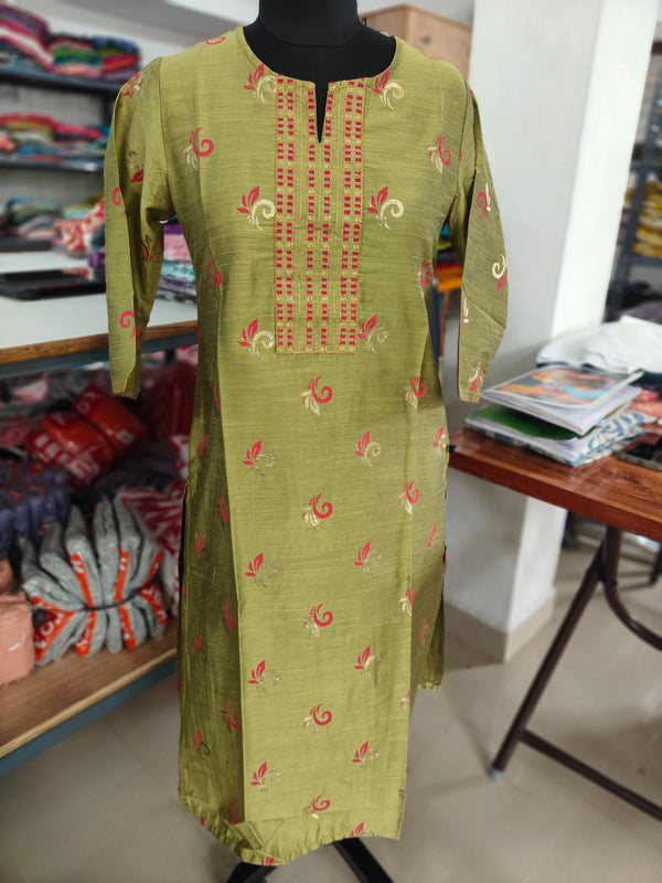 BUDGET FRIENDLY COLLEGE /OFFICE WEAR KURTIS 0419