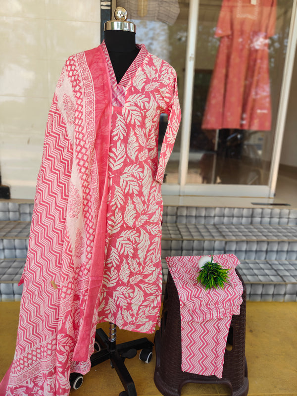 COTTON SALWAR SETS 0444