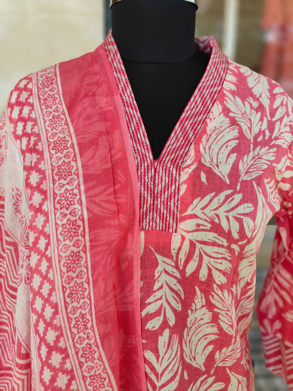 COTTON SALWAR SETS 0444