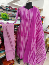 PREMIUM HANDLOOM IKKAT COTTON SALWAR SETS 0464