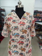 TRENDING LINEN BUBBLE KURTIS 0455