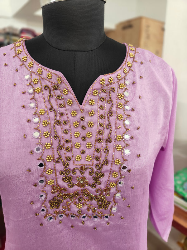 Party Wear Aline kurtis 0473