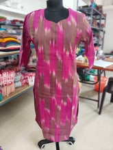 HANDLOOM IKKAT COTTON KURTIS 0469