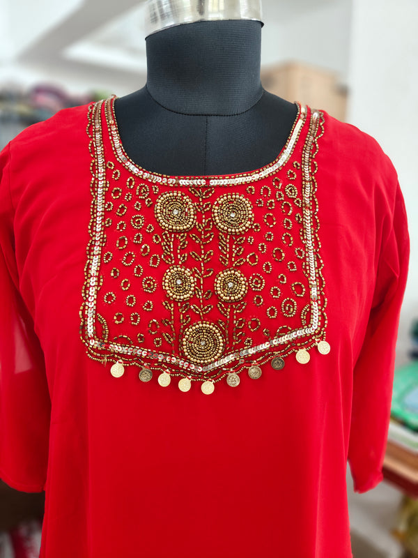 Party Wear Aline kurtis 0473