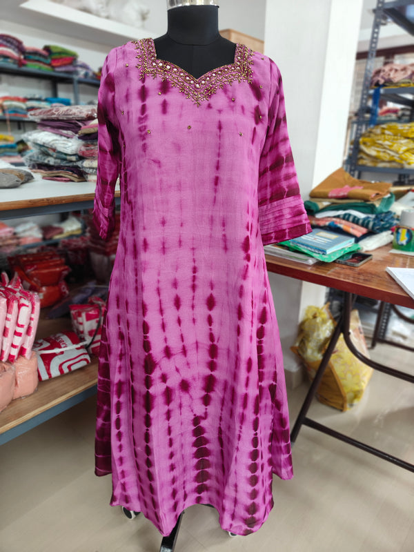 Party Wear Aline kurtis 0473