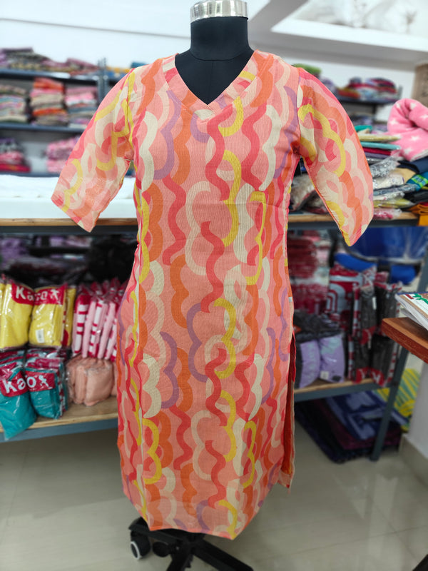 BUDGET FRIENDLY TISSUE KURTIS 0472