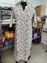 HAKOBA LONG STRAIGHT CUT KURTIS 0467