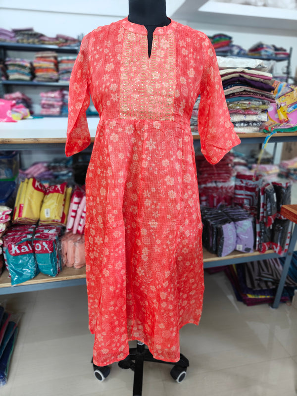 PREMIUM PANEL CUT KOTTA UMBRELLA KURTIS 0475