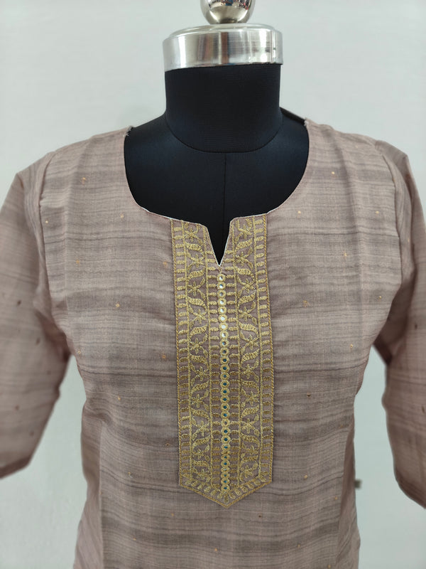 CHANDERI SILK KURTIS 0029