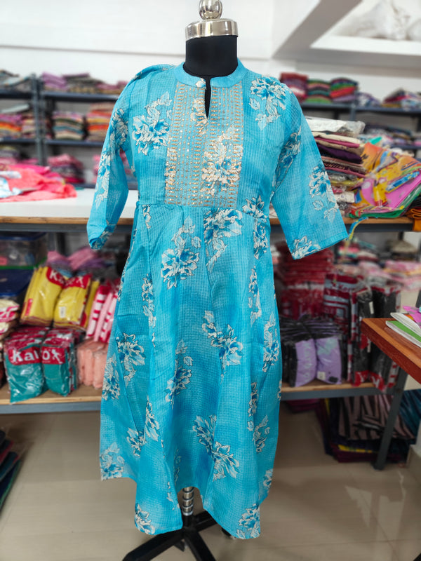 PREMIUM PANEL CUT KOTTA UMBRELLA KURTIS 0475