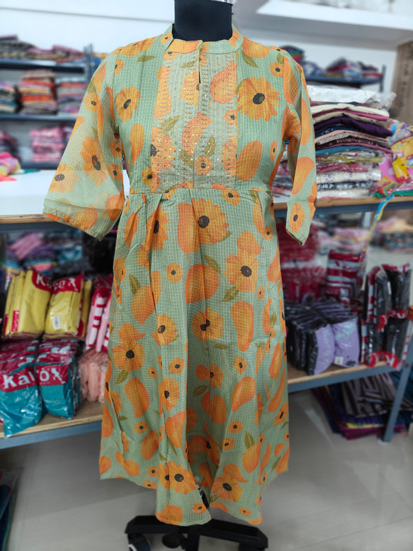 PREMIUM PANEL CUT KOTTA UMBRELLA KURTIS 0475