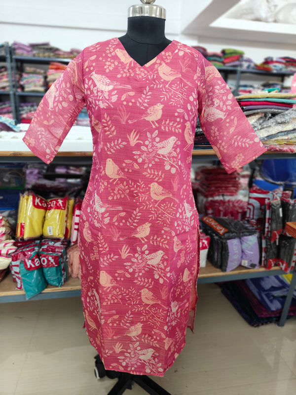 BUDGET FRIENDLY TISSUE KURTIS 0472