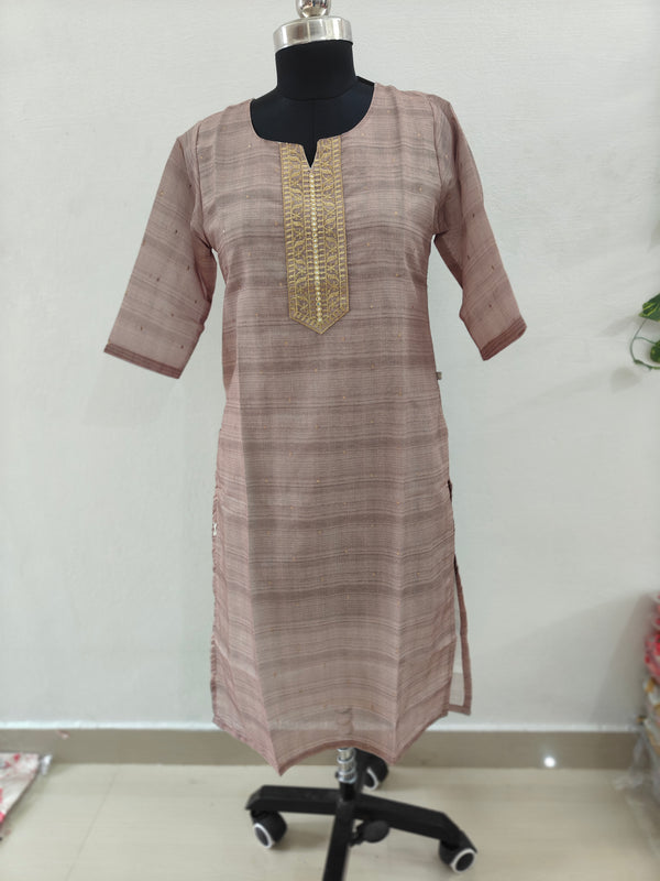 CHANDERI SILK KURTIS 0029