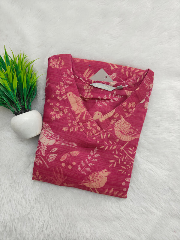 BUDGET FRIENDLY TISSUE KURTIS 0472