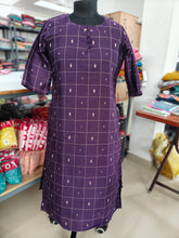 PREMIUM HANLOOM RAW SILK ETHNIC WEAR KURTIS 0476