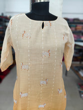 TRENDING LINEN BUBBLE KURTIS 0455