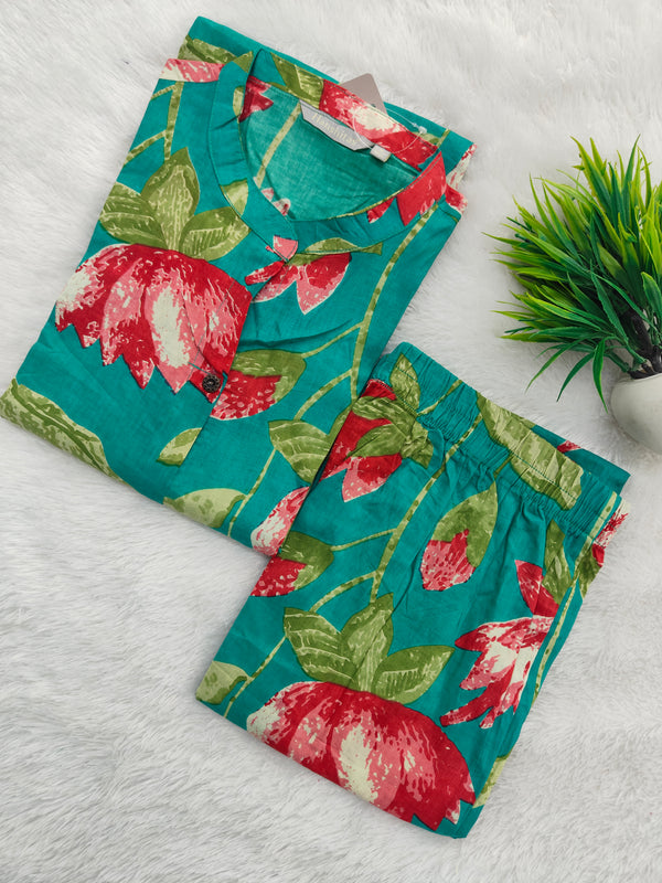 JAIPUR COTTON ALINE CORD SETS 0466